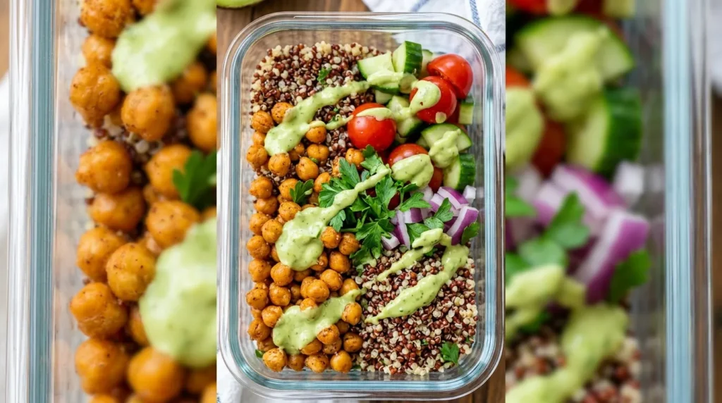 7-Day Vegetarian Meal Prep (High Protein)