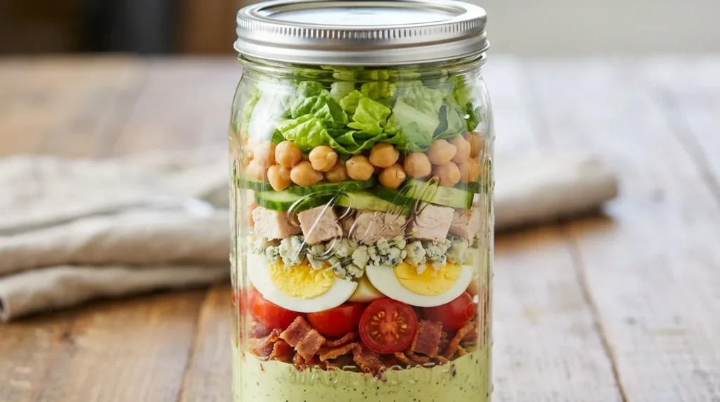 7 Mason Jar Salads That Stay Fresh for 5 Days