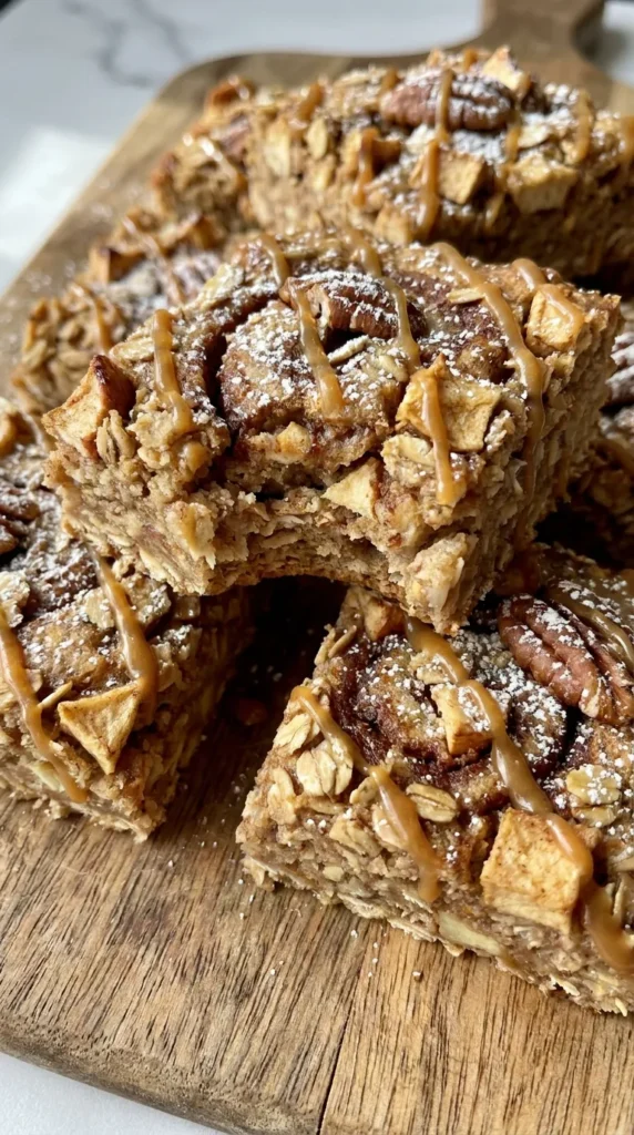 Apple Cinnamon Breakfast Bars — Grab-and-Go Energy