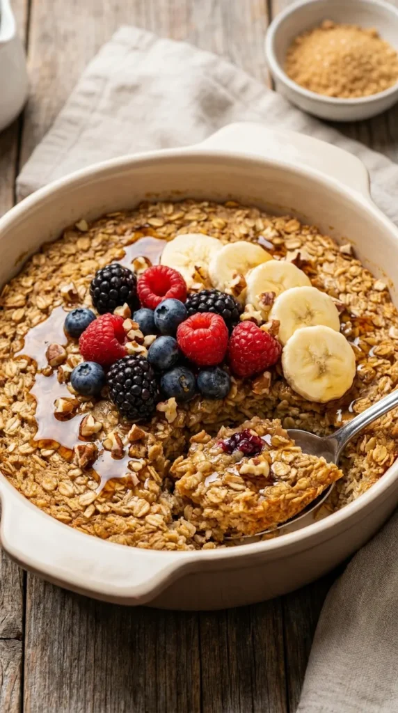 Baked Oatmeal — Family-Style Comfort