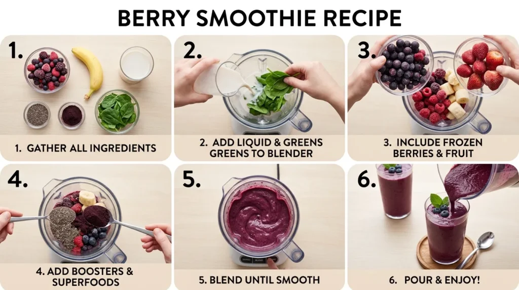 Berry Antioxidant Blast Smoothie's
