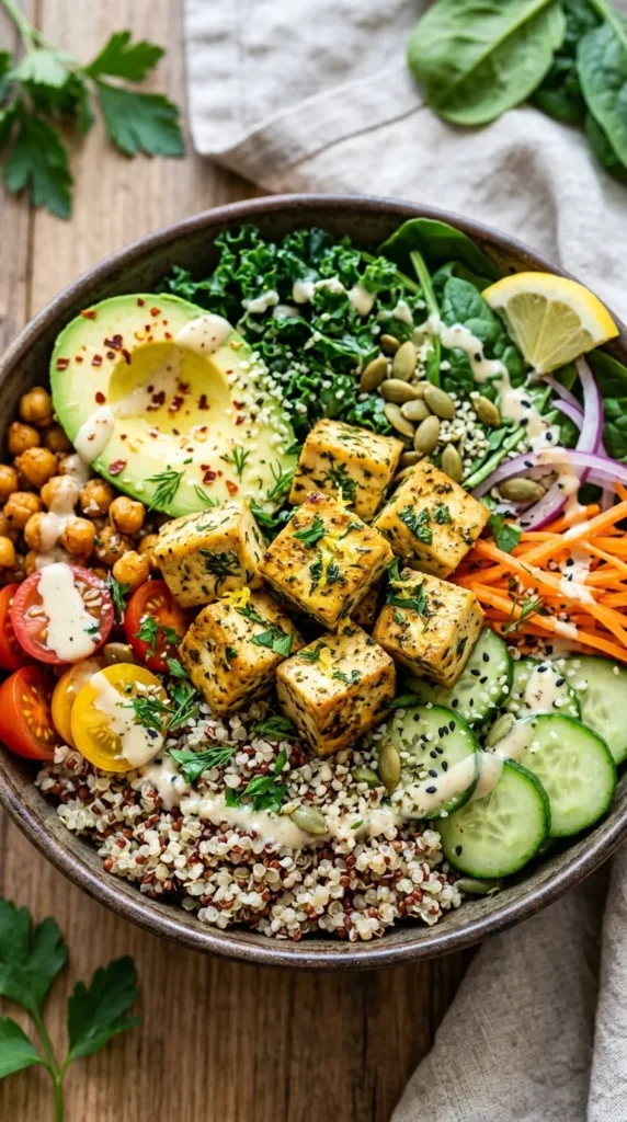 Buffalo Chickpea Wraps (Lunch)