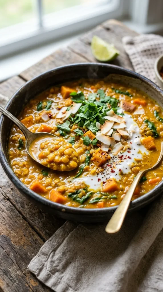 Coconut Curry Lentils (Vegan, Cheap, Stupid Good)