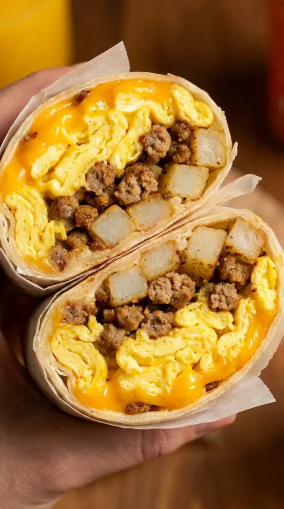 Freezer Breakfast Burritos — Portable and Heroic