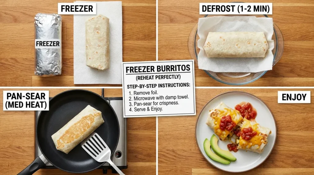 Freezer Friendly Breakfast Burritos (Reheat Perfectly)