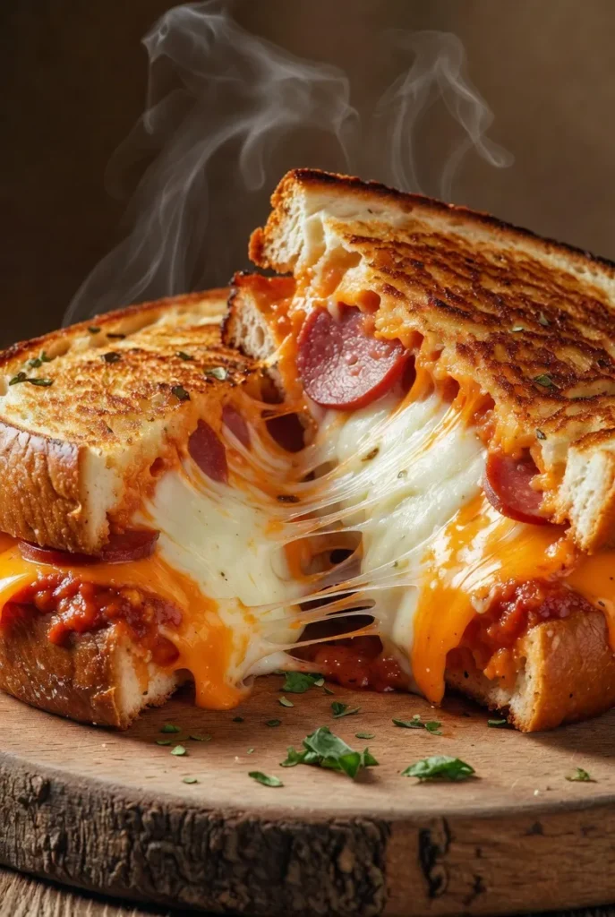 Make Pizza Grilled Cheese