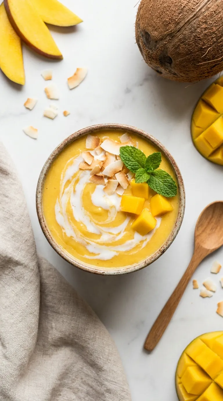 Mango Coconut Smoothie