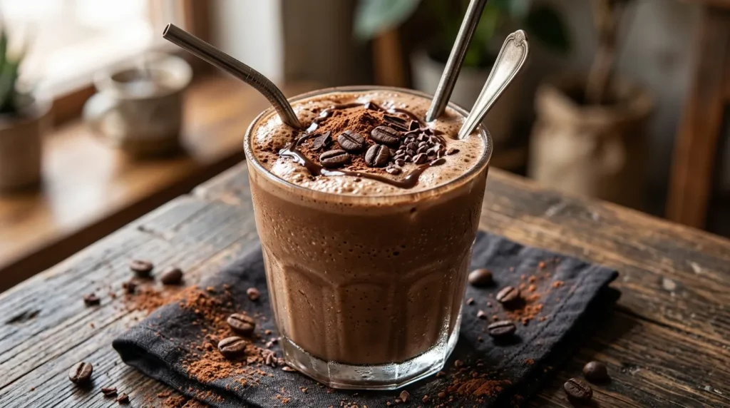 Mocha Coffee Protein Smoothie