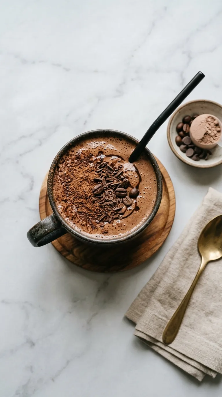 Mocha Coffee Protein Smoothies
