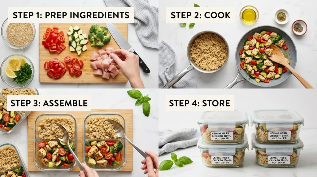 No-Reheat Meal Prep Ideas (For Office or School)