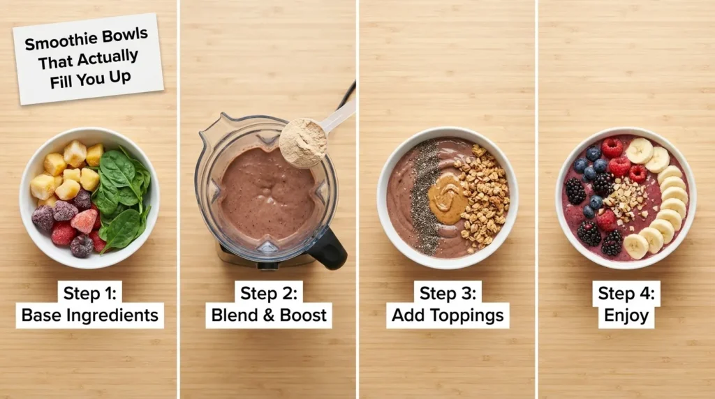 Smoothie Bowls That Actually Fill
