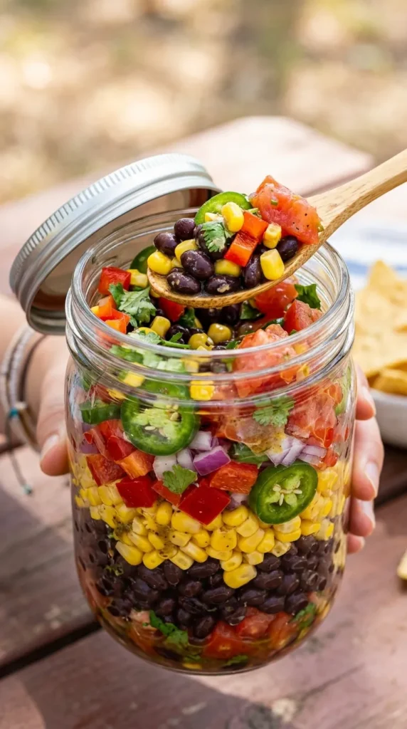 Southwest Black Bean & Corn Fiesta Jar