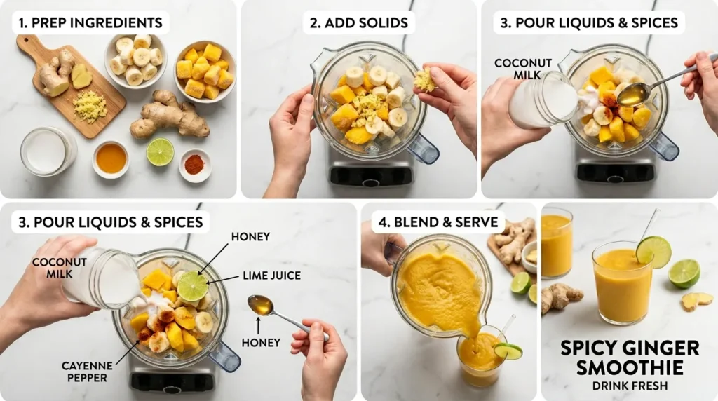 Spicy Ginger Smoothie's