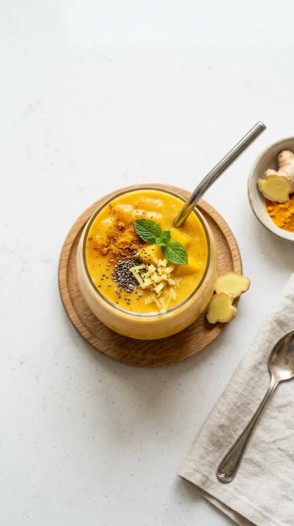 Spicy Ginger Smoothies