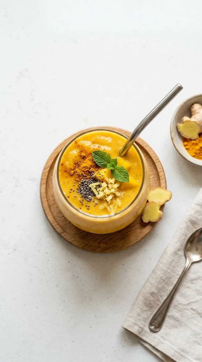 Spicy Ginger Smoothies