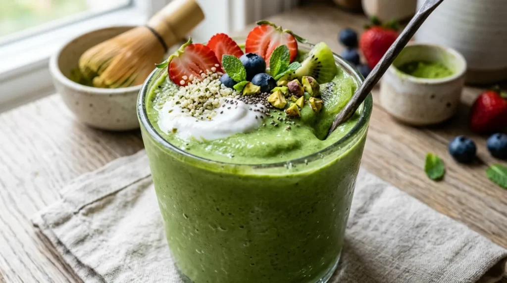 Supercharged Matcha Smoothie