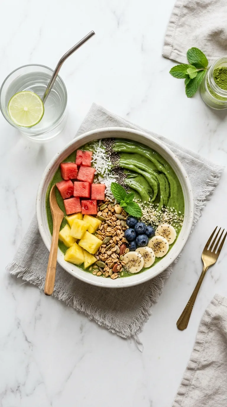 Supercharged Matcha Smoothies