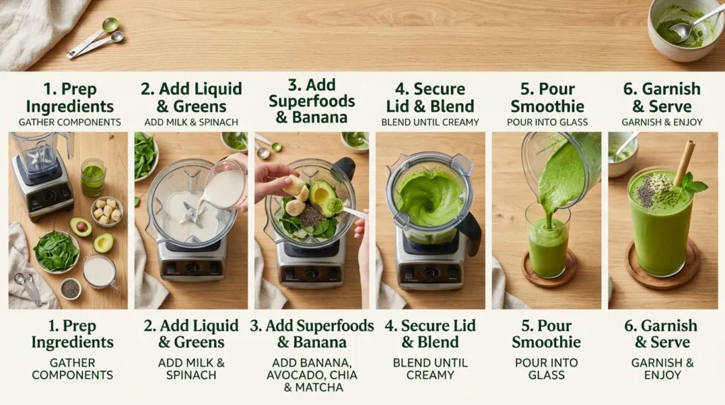 Supercharged Matchas Smoothie