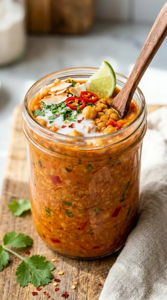 Thai Coconut Curry Lentil Jar