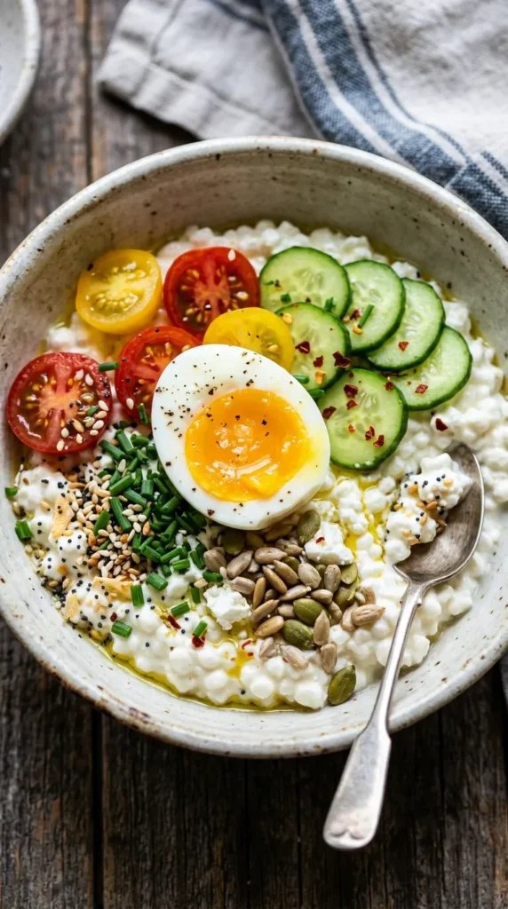 The 5-Minute Savory Cottage Cheese Bowl