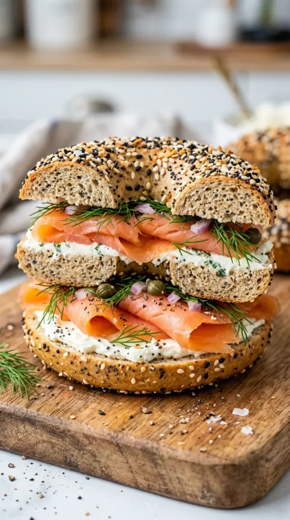 The Low-Carb “Everything Bagel” (Smoked Salmon, Cream Cheese & Dill)