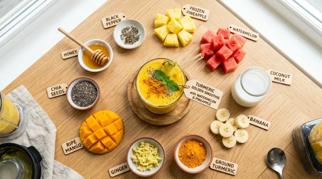 Turmeric Goldens Smoothie