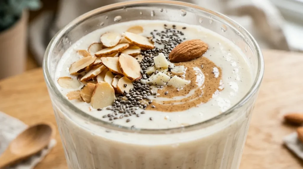 Vanilla Almond Protein Smoothie