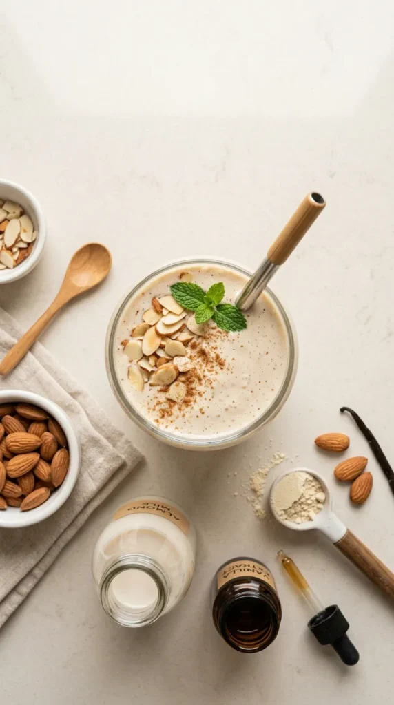 Vanilla Almond Protein Smoothies