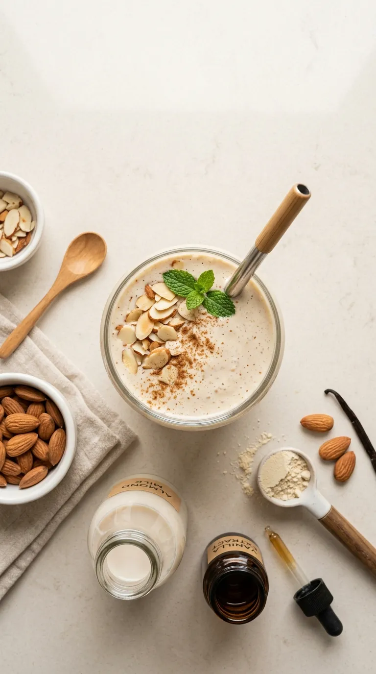 Vanilla Almond Protein Smoothies