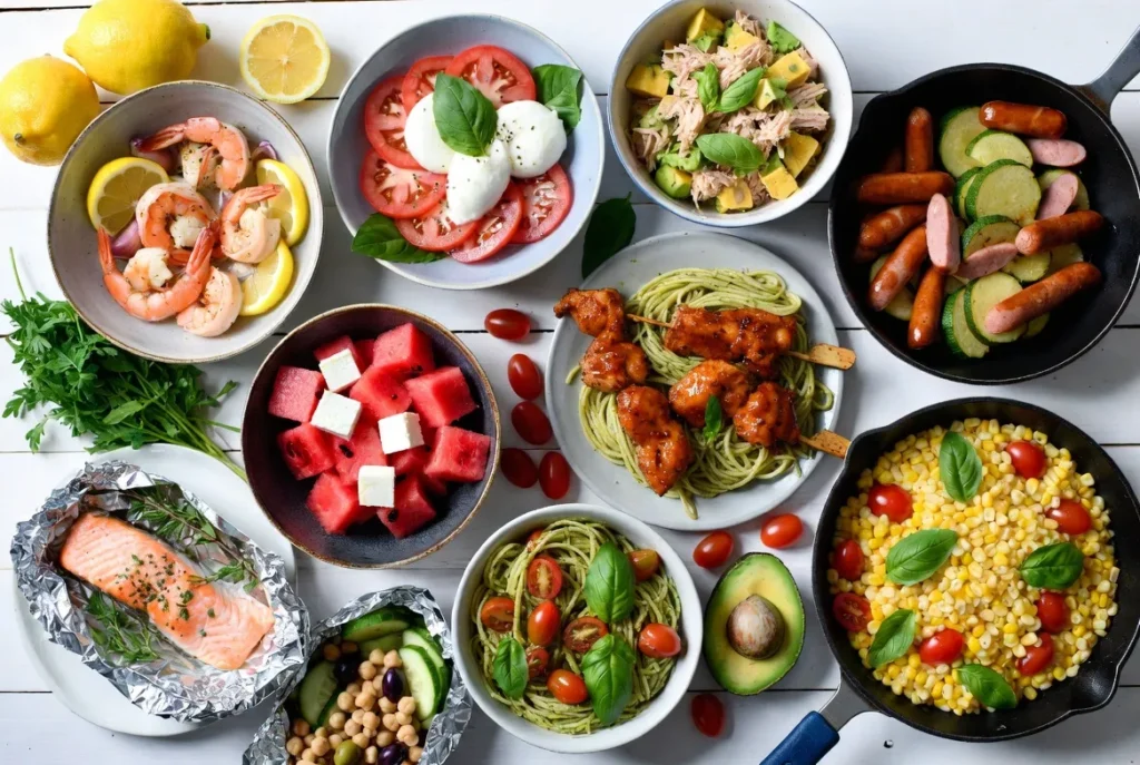 10 Easy Summer Dinner Recipes with 5 Ingredients or Less