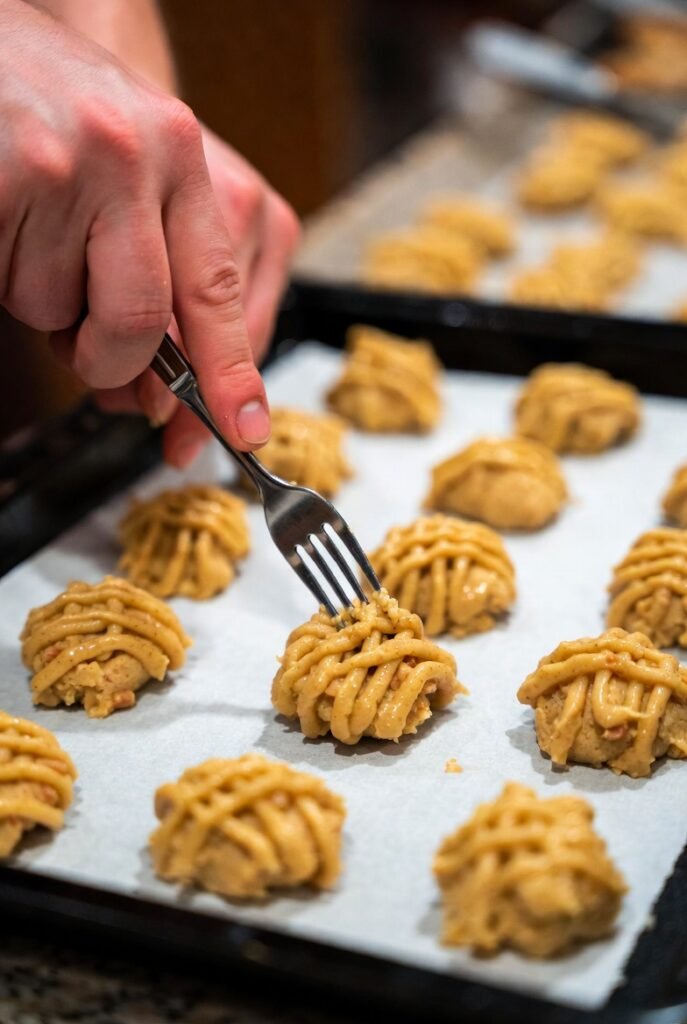 3-Ingredient Peanut Butter Cookies (Flourless)Instructions