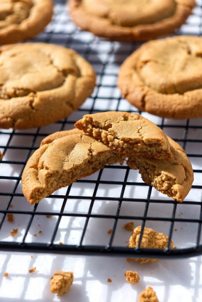 3-Ingredient Peanut Butter Cookies (Flourless)Serving