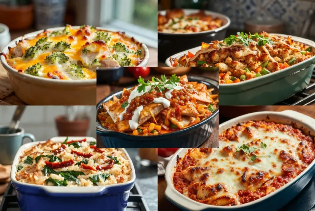 5 Chicken Casseroles for Lazy Nights