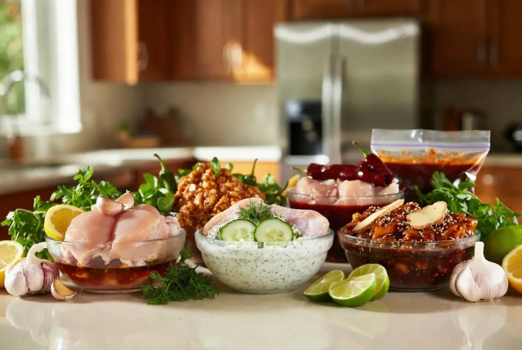 5 Easy Chicken Marinades (Freezer-Friendly)