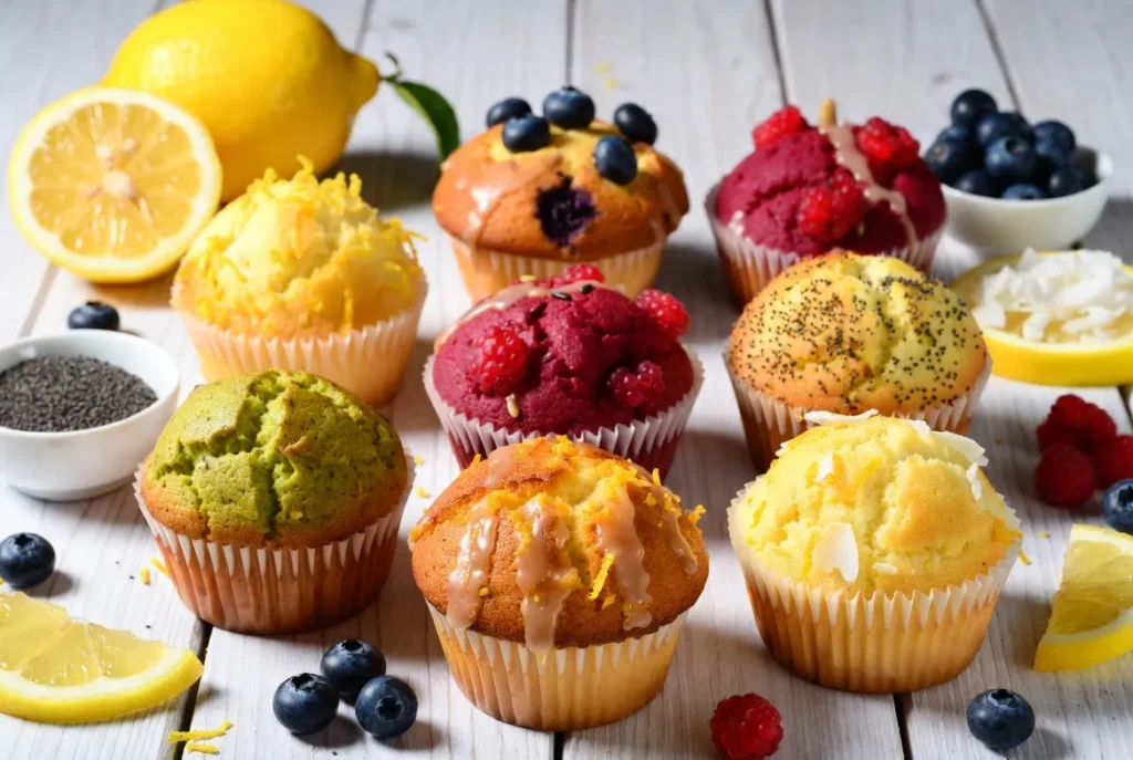 7 Healthy Lemon Muffins Recipes