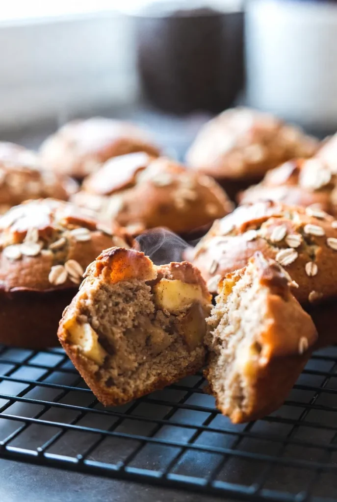 Apple Cinnamon Oat Muffins for Grab-and-Go Goodness