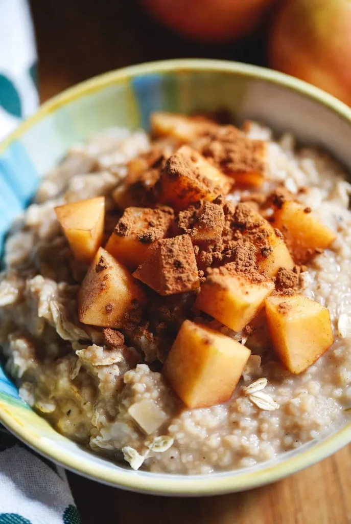Apple Cinnamon Oatmeal Bliss