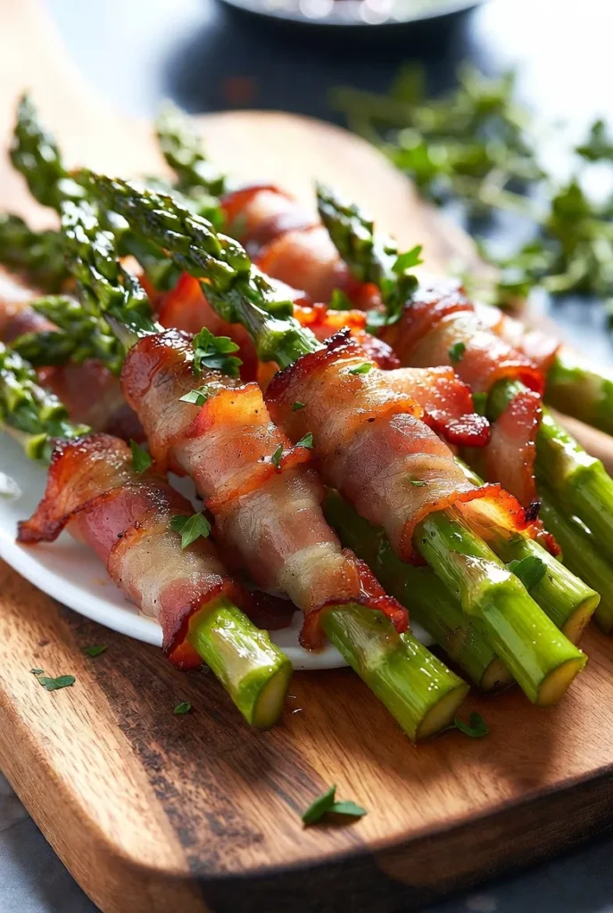 Bacon-Wrapped Asparagus Bites