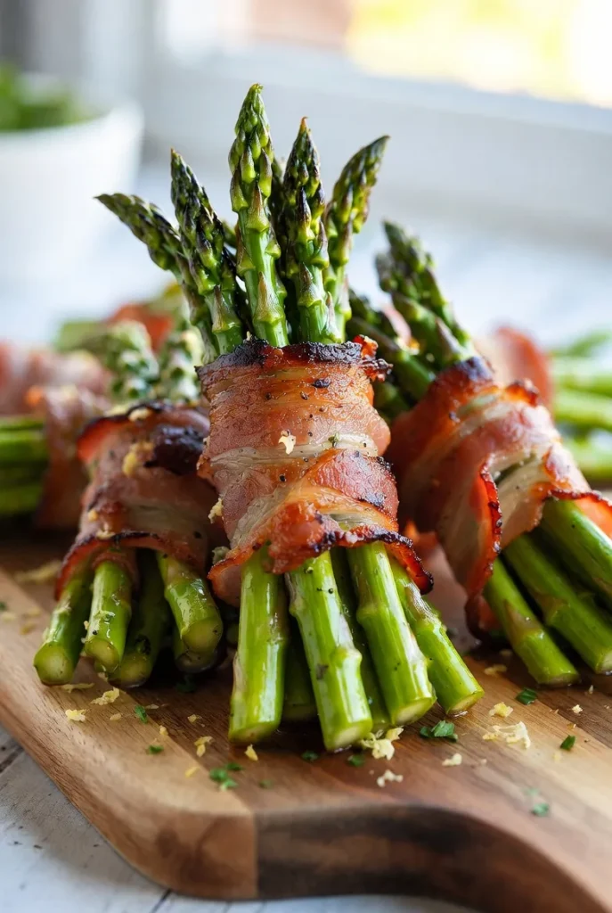 Bacon-Wrapped Asparagus Bundles