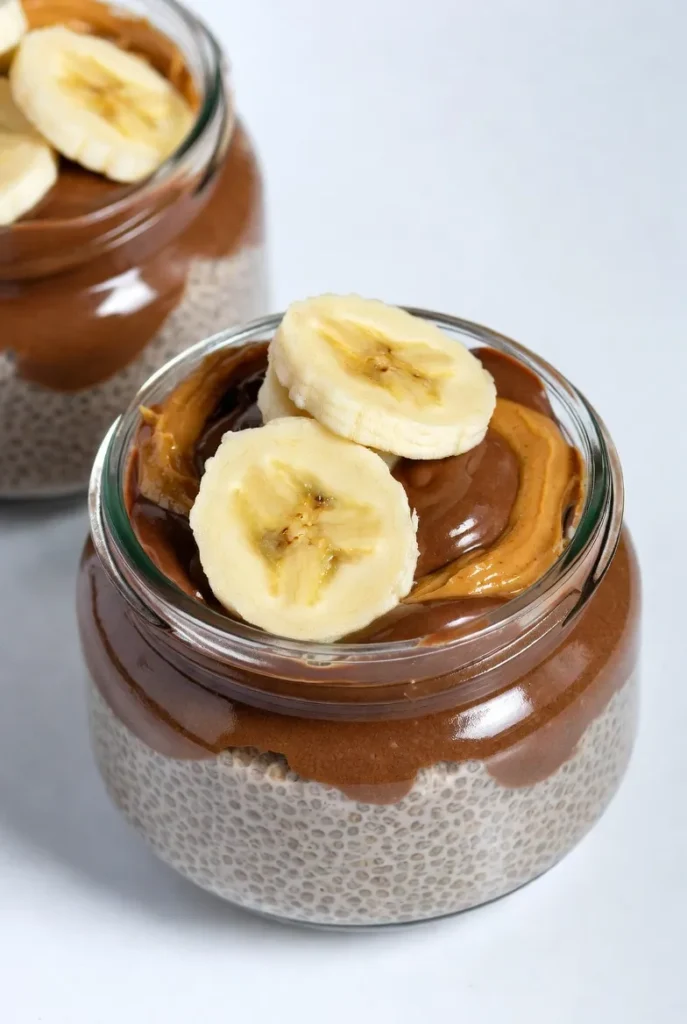 Banana Chocolate Dream Chia Pudding