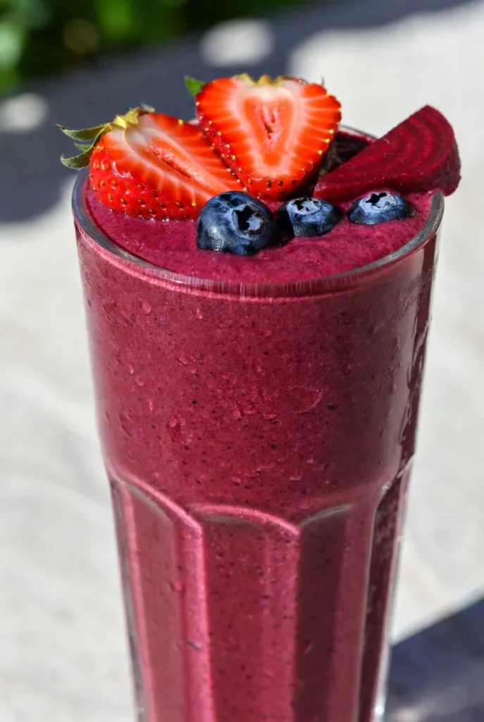 Beetroot Berry Liver Cleanse Smoothie