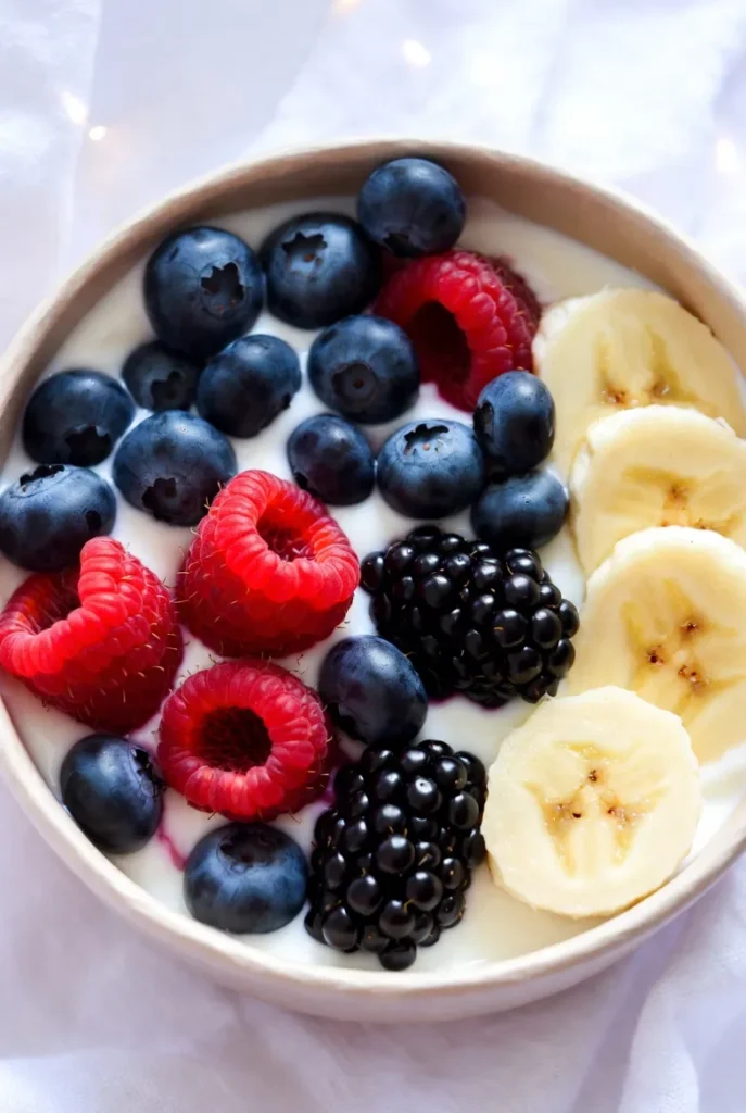 Berry Banana Yogurt Bowl