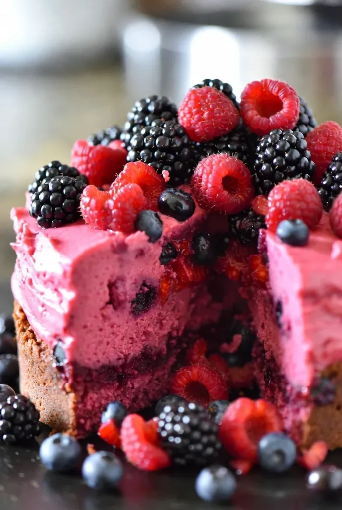 Berry Burst Beet Smash Cake