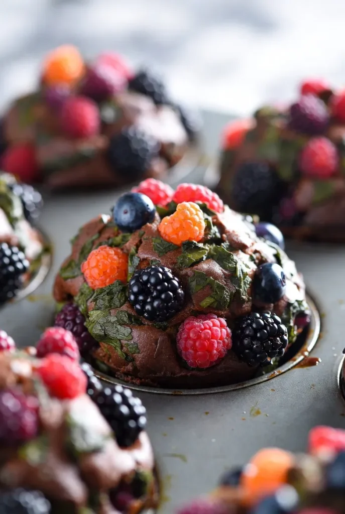 Berry Spinach Muffins – The Green Monster That Tastes Amazing