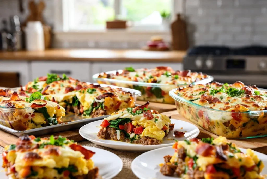 Breakfast Casseroles (Prep on Sunday, Eat All Week)