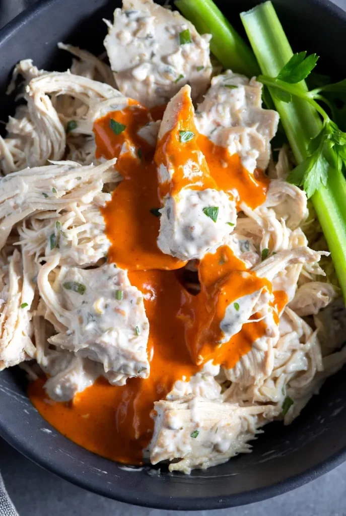 Buffalo Ranch Crockpot Chicken