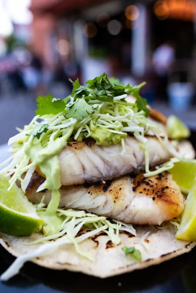 Cajun Grilled Fish Tacos
