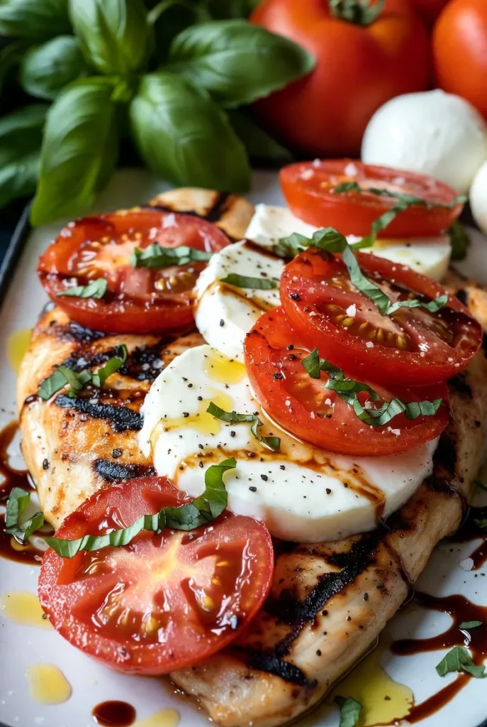 Caprese Grilled Chicken