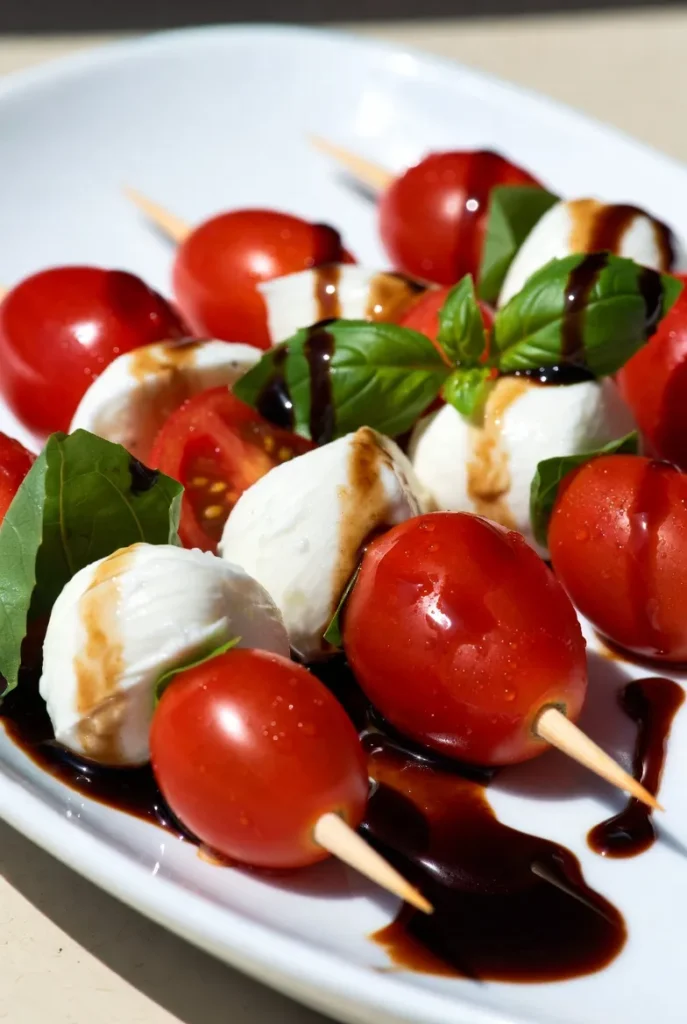 Caprese Skewers – Fresh, Fancy, and Foolproof