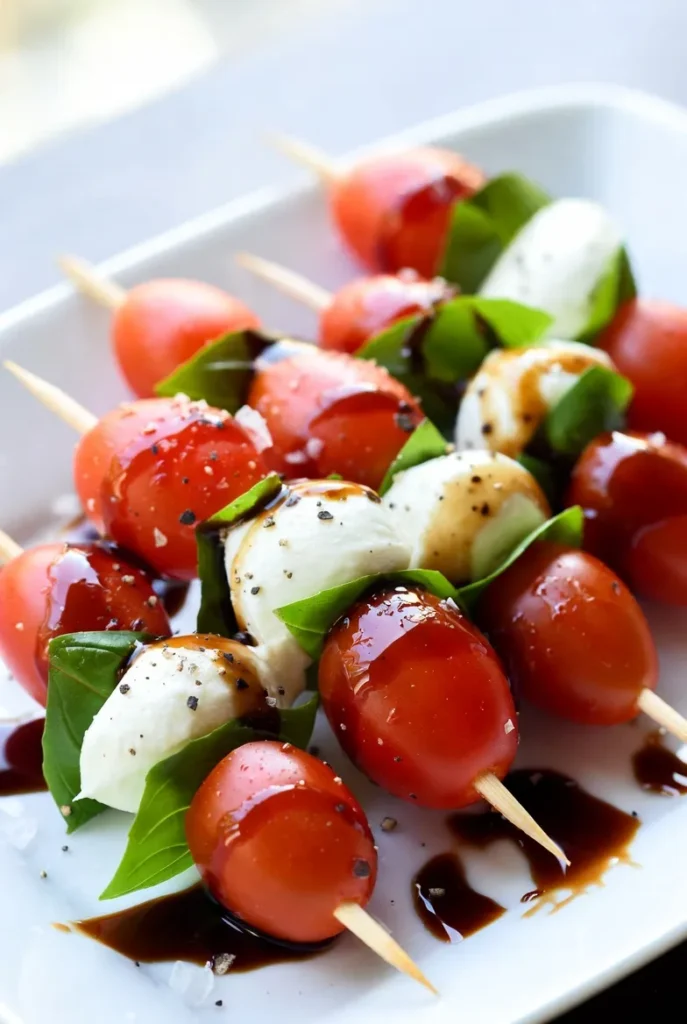Caprese Skewers – Fresh and Colorful Bites